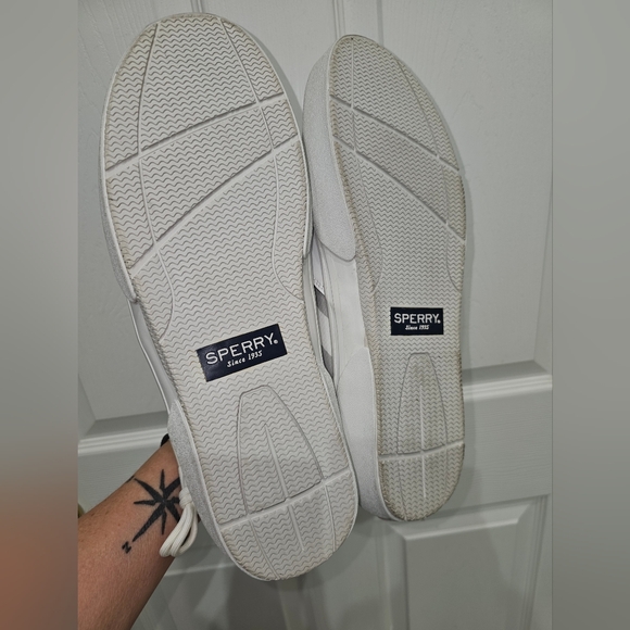 Sperry Men's Size 12W Halyard Retro Sneakers NWOT - Picture 4 of 11